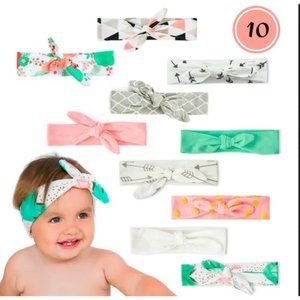 Set of 10 Baby Headbands